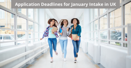 Application Deadlines for January 2021 Intake in UK