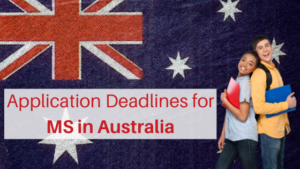 Application Deadlines for MS in Australia 1
