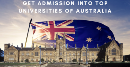 get admission into top universities of Australia