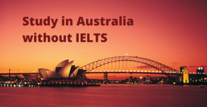 study in Australia without IELTS
